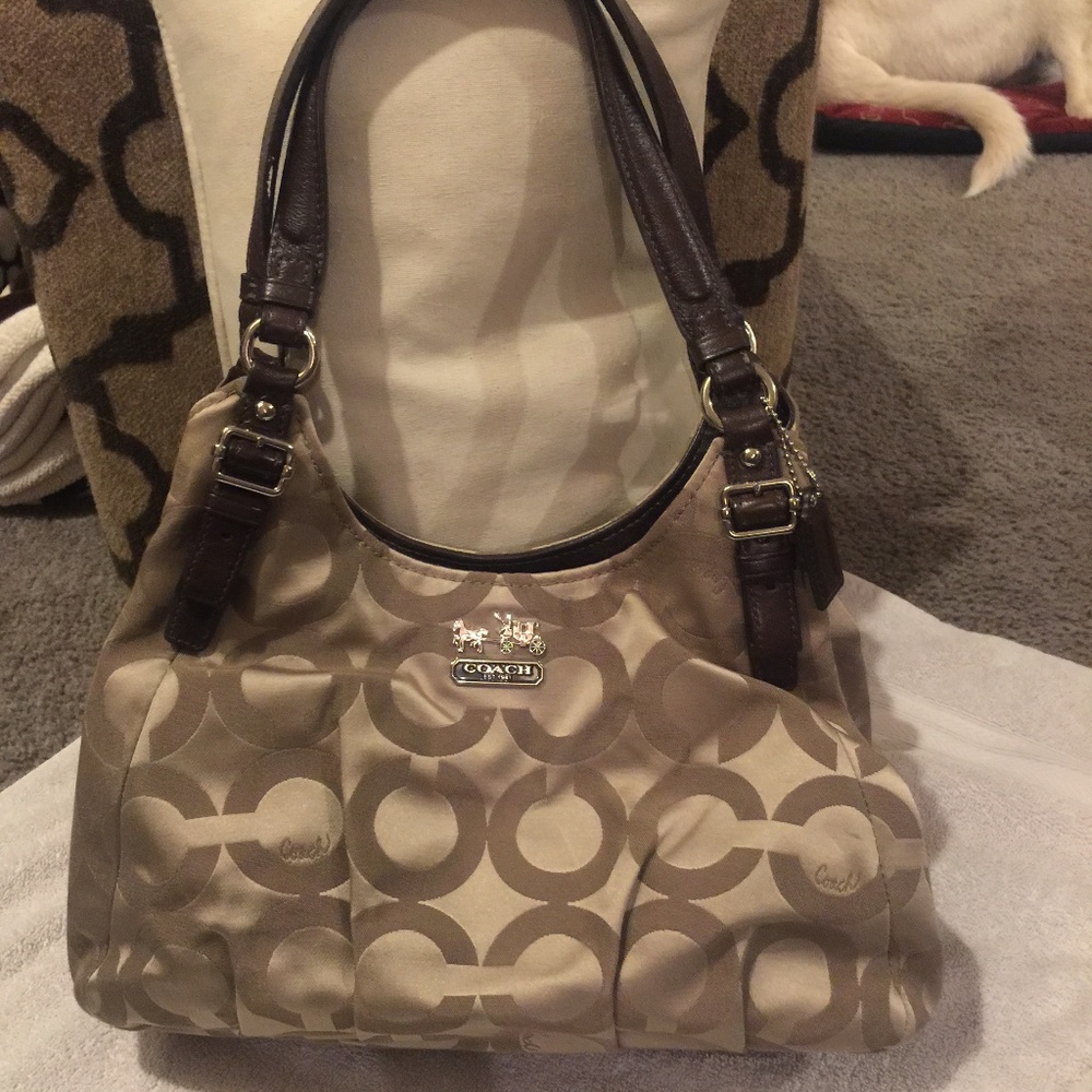 Coach purse - brown